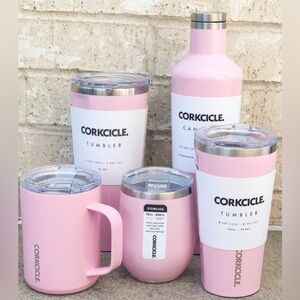 24oz Corkcicle Hydration Insulated Cup 9hr Cold/3hr Hot - Baby pink